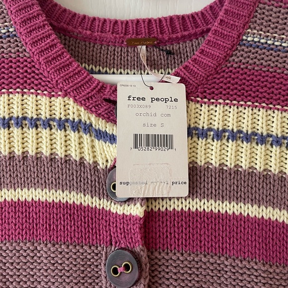 Free People Striped Cardigan - Picture 2 of 3